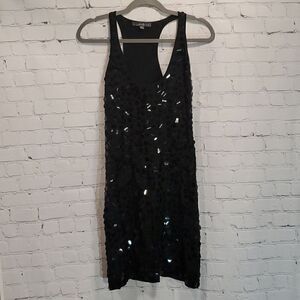 Twenty one black sequined racerback dress